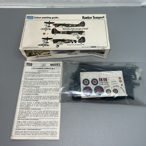 Frog hawker tempest model kit - frog,