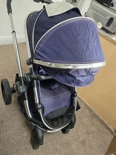 ICandy Peach Limited Edition in beautiful Navy Blue Pushchair /Pram/Buggy 