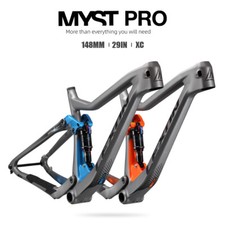 29in XC Trial Cross Bicycle Frame Carbon MTB Full Suspension Boost Mountain Bike