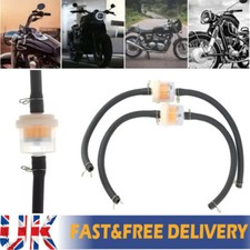 2X 6mm Inline Fuel Filter Pipe For Scooters,Generators,Mini motos,Pocket bikes
