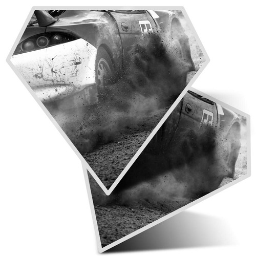 Diamond stickers 5cm bw - 2,
