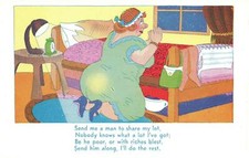 RUDE RISQUE COMIC VERY FAT