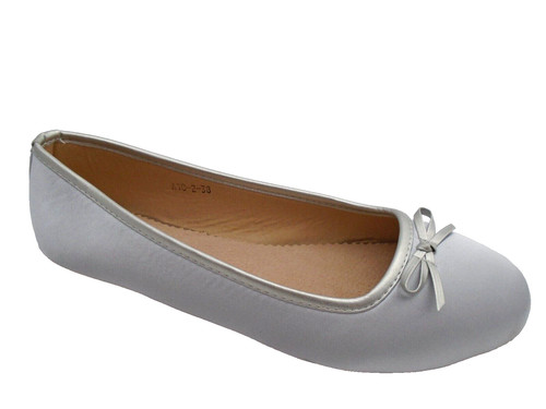 Chiara a10 silver - silver, flat