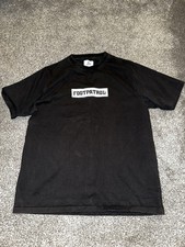 Mens FOOTPATROL T-Shirt London, Size XL, Black Heavyweight, Rare, Retro, (78)