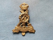 The Labour Corp cap badge.