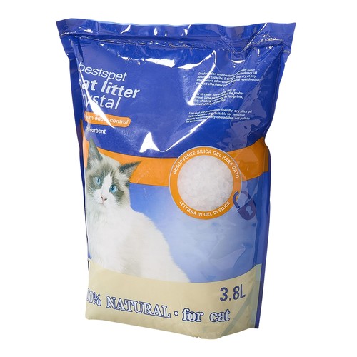 Silica gel cat litter - silica, 3.8l