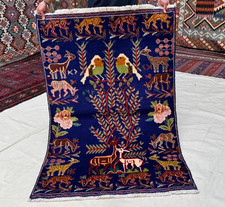 3x5 Colorful Afghan Baluchi