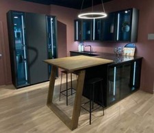 3832650 Ex Display Nolte P14 Plus Black Soft Matt Kitchenette - Coffee Station