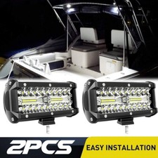 12V  7" LED Marine Navigation Deck Spreader Roof Lights For Boat (Spot Light)
