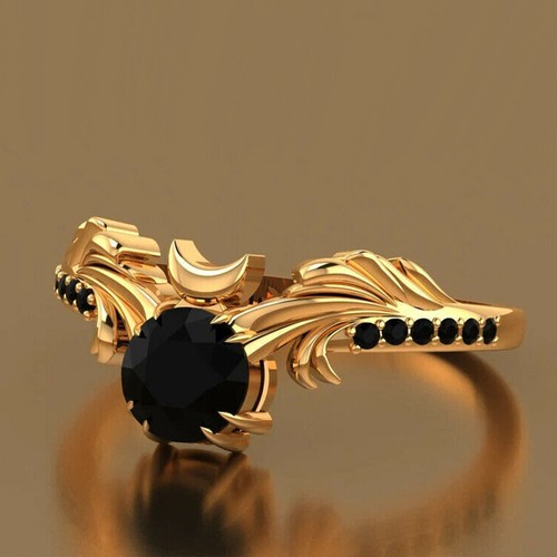 2ct round cut black - 2ct,