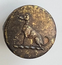 Antique Livery Button Gilt
