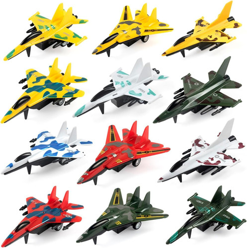 Pull back airplane toys 12 - toys, (12