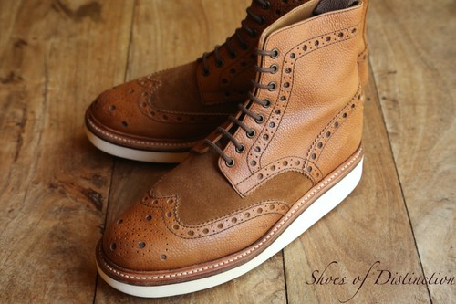 Grenson tan brown leather - grenson,