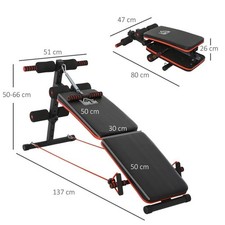 Abs Sit Up Bench Core Workout