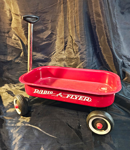 Small radio flyer vintage - small, red