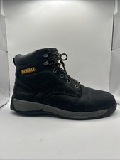DeWalt Bolster Safety Work Boots UK 8 Steel Toe Cap | Black Grey
