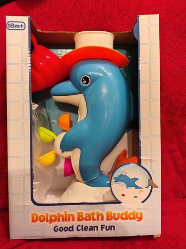 Brand new dolphin bath buddy - bath,