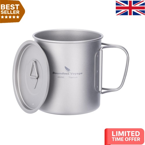 450ml titanium mug ideal - 450ml, for