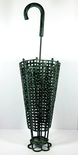 Vintage metal umbrella shaped - metal,