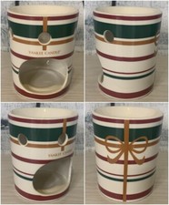 Yankee Candle Ceramic Candle Burner Christmas Gift Design, Decoration, Unused