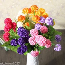 Artificial Flowers Silk Fake