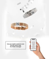 QR Code Personalised Bracelet