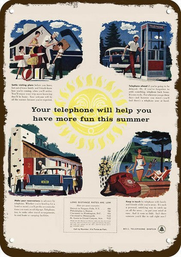 1956 bell telephone - 1956, pay