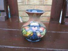 Moorcroft Pottery light  flambe columbine design vase