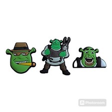 SHREK Funny Jibbitz Croc Shoe Charms Silly Shrek UK Seller Clog Charm