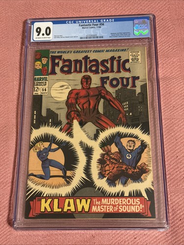 Fantastic four cgc 9 0 - fantastic,