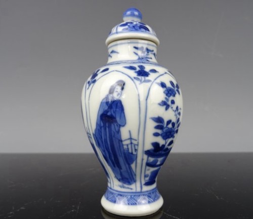 Blue and white porcelain