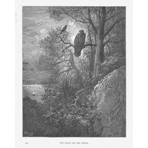 Gustave dore the eagle - gustave, and