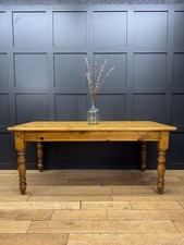 Large Vintage Pine Dining