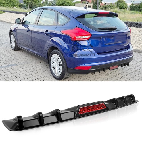 Gloss black rear bumper - rear,