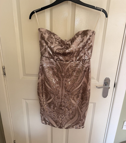 Lipsy london pink sequin - london,