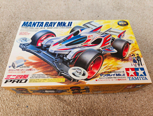 Tamiya mini 4wd manta ray - mini,