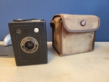 Vintage Kodak Popular Brownie Box Camera 1937-43 620 Film Photography Not Tested