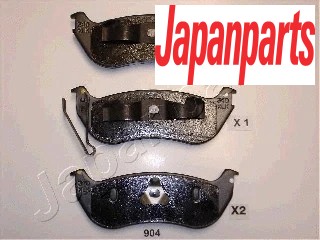 Rear brake pad set disc - rear,