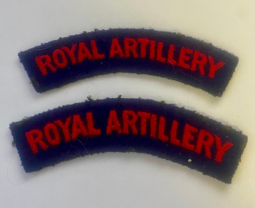 Pair ww2 royal artillary - royal,