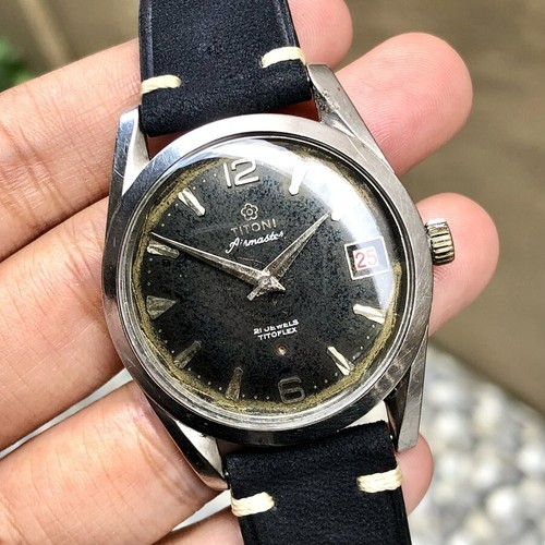 Rare titoni airmaster 21jewels - rare,