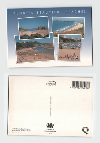 Postcard tenby s - tenby's, beautiful