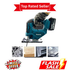 Makita DJV182Z Brushless 18V 340W Jigsaw Jig with Saw Blade Cordless-no battery