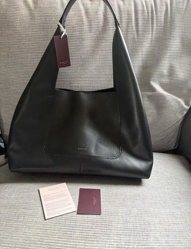 Radley black leather shoulder - radley,
