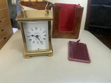Bayard French Carriage Clock With Travel Case
