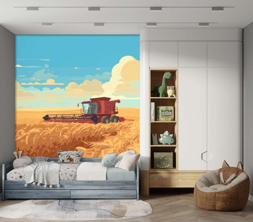 Fleece photo wallpaper mural - fleece,