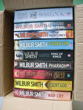 Wilbur Smith Bundle x 9 books = see details