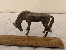 Horse ornament metal gift - horse,