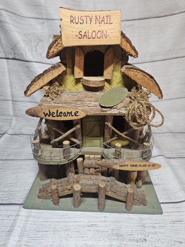 Vintage rusty nail saloon - vintage,