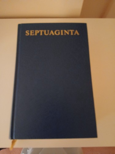 Blue greek septuagint bible - blue,