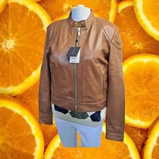 NWT Massimo Dutti Tan Leather